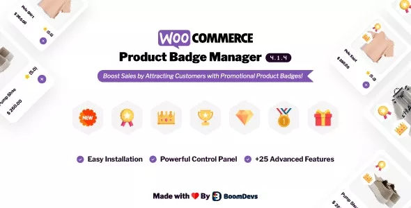 WooCommerce Product Badge Manager v4.1.4