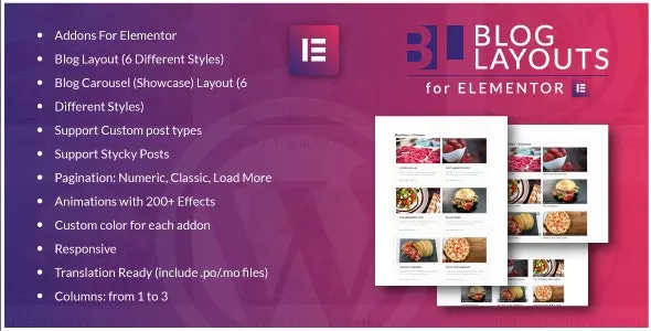 Blog Layouts for Elementor WordPress Plugin v1.7.0