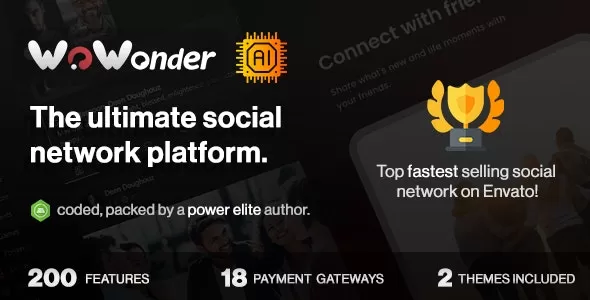 WoWonder v4.3.3 - The Ultimate PHP Social Network Platform