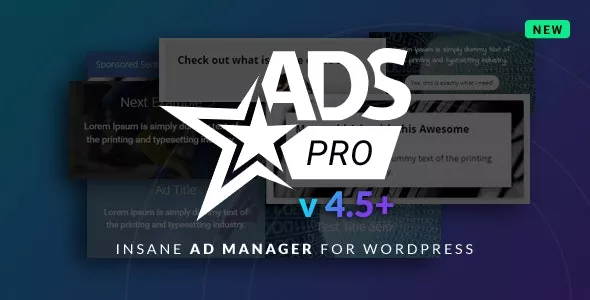 Ads Pro Plugin v4.8 - Multi-Purpose WordPress Advertising Manager
