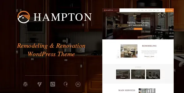 Hampton v1.2.0 - Home Design and Renovation WordPress Theme