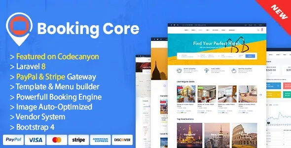 Booking Core v3.5.1 - Ultimate Booking System