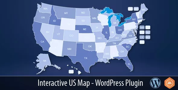 Interactive US Map WordPress Plugin v2.6