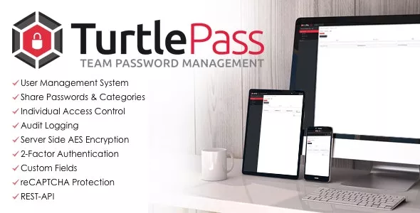TurtlePass v1.4 - Team Password Manager