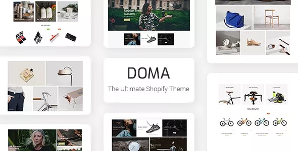 Doma v2.0 - Ultimate Multi Language Shopify Theme Section Ready