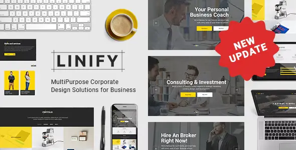 Linify v1.8 - Multipurpose Corporate WordPress Theme
