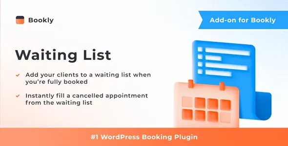 Bookly Waiting List (Add-on) v3.0