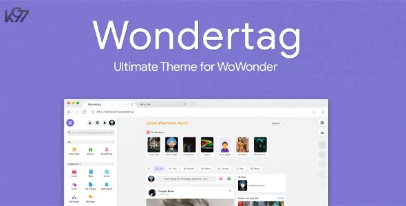 Wondertag v2.6.3 - The Ultimate WoWonder Theme