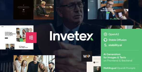 Invetex v2.0 - Consulting & Investment Theme