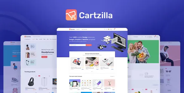 Cartzilla v1.0.33 - Digital Marketplace & Grocery Store WordPress Theme