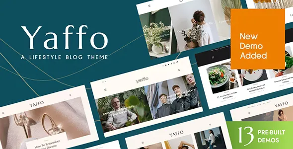 Yaffo v1.4.42 - A Lifestyle Personal Blog WordPress Theme