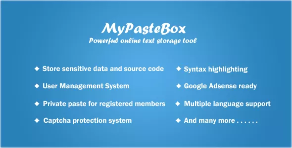 MyPasteBox v1.4 - Powerful Paste Tool