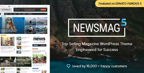 Newsmag v5.4.2 - Newspaper & Magazine WordPress Theme