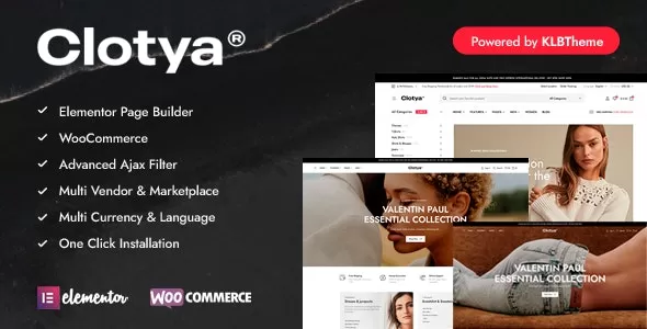 Clotya v1.2.5 - Fashion Store eCommerce Theme