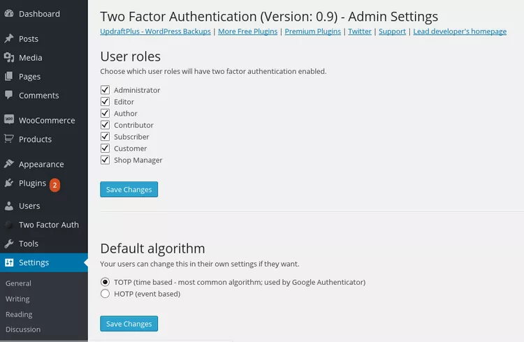 Two Factor Authentication Premium v1.14.18