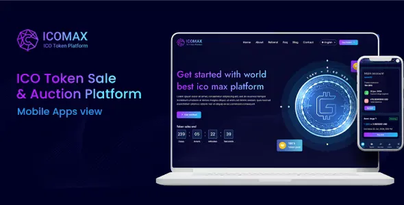 ICOMAX Token Sale & Auction Platform