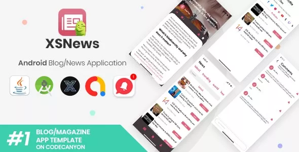 XSNews - Android News/Blog Multipurpose Application (XServer)