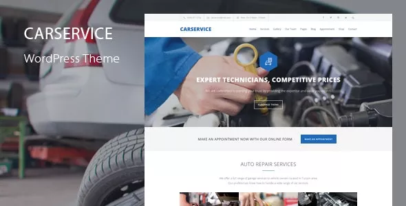 Car Service v7.4 - Auto Mechanic & Car Repair WordPress Theme