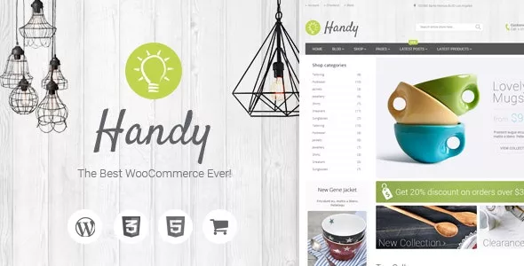 Handy v5.2.1 - Handmade Items Marketplace Theme