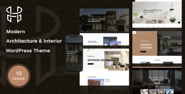 Hellix v1.0.24 - Modern Architecture & Interior Design WordPress Theme