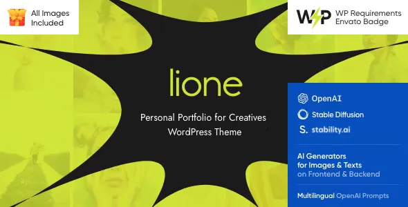 Lione v1.11 - Creative Portfolio WordPress Theme