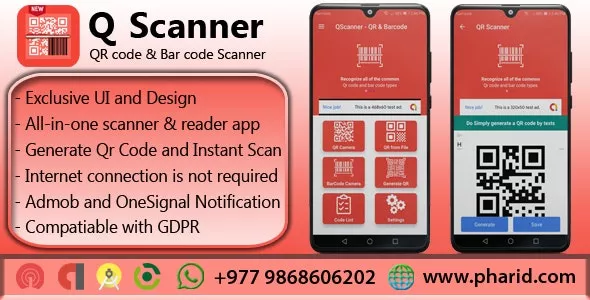 QScanner v1.3 - QR & Barcode Pro
