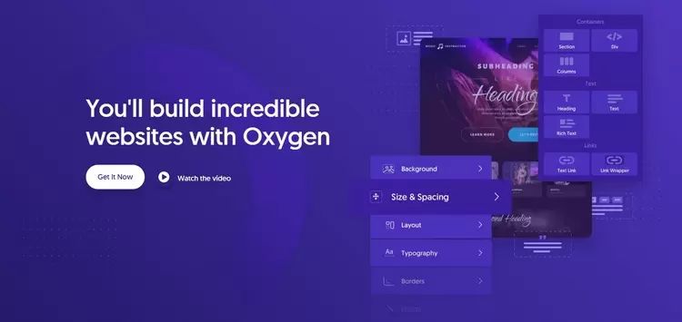Oxygen Builder v4.8.3 - Ultimate Visual Site Builder for WordPress & WooCommerce