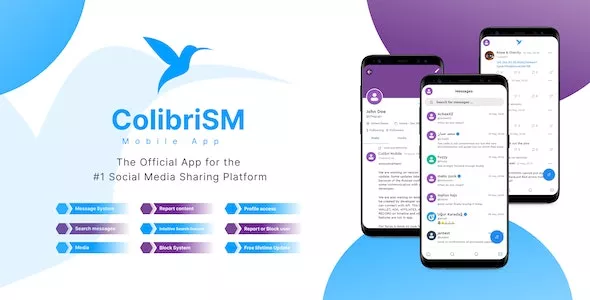 ColibriSM Mobile Flutter App v1.2.1