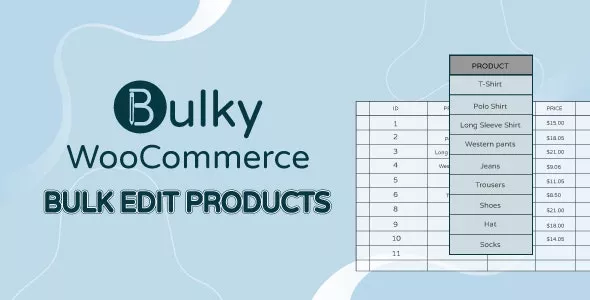 Bulky v1.2.9 - WooCommerce Bulk Edit Products, Orders, Coupons