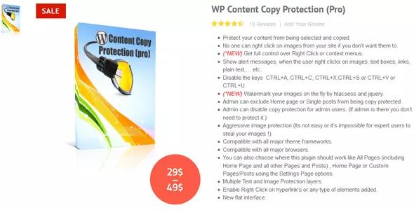 WP Content Copy Protection & No Right Click Pro v14.8