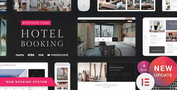 Hotel Booking v2.7 - Hotel WordPress Website Theme