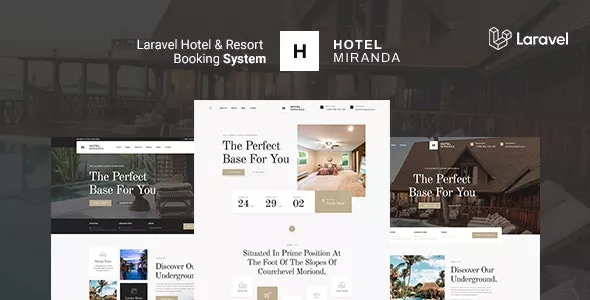 Miranda v1.37.3 - Laravel Hotel & Resort Multilingual Booking System