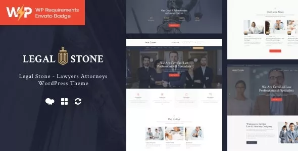 Legal Stone v1.2.5 - Lawyers & Attorneys WordPress Theme
