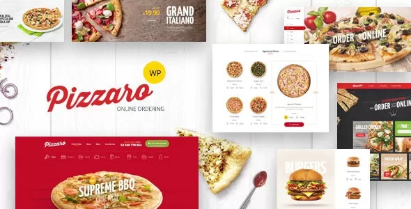 Pizzaro v1.3.18 - Fast Food & Restaurant WooCommerce Theme