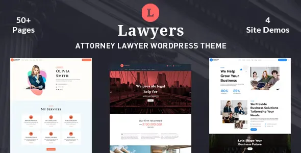 Lawyers v4.5.3 - Law Firm Attorney Theme