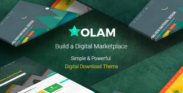 Olam v5.1.0 - Digital Goods Selling WordPress Template