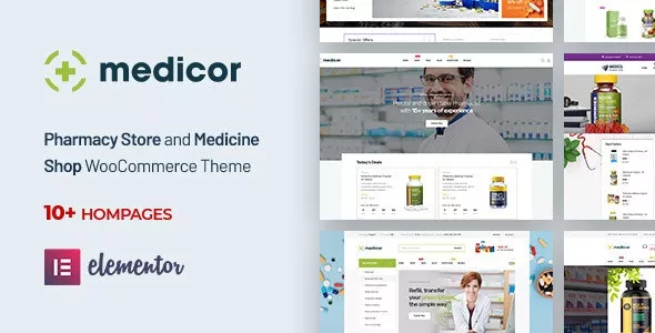 Medicor v1.7.7 - Medical Clinic & Pharmacy WooCommerce WordPress Theme