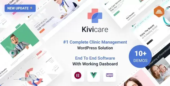 KiviCare v2.2.6 - Medical Clinic & Patient Management WordPress Solution
