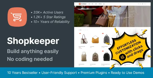 Shopkeeper v3.9 - WooCommerce Multipurpose WP Shop Theme