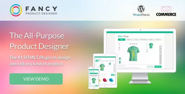 Fancy Product Designer v6.1.9 - WooCommerce WordPress