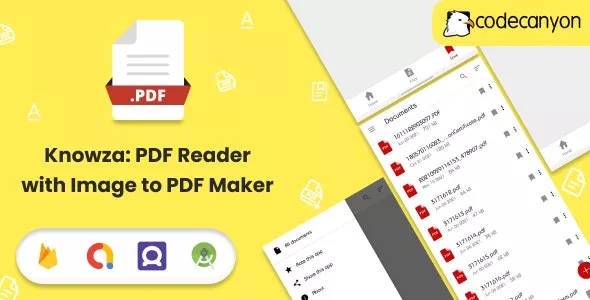 Knowza - PDF Reader, PDF Viewer, Image to PDF - Android 11 Supported