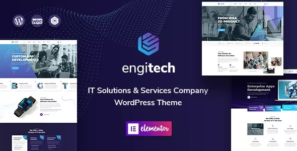 Engitech v1.8.4 - IT Solutions & Services WordPress Theme