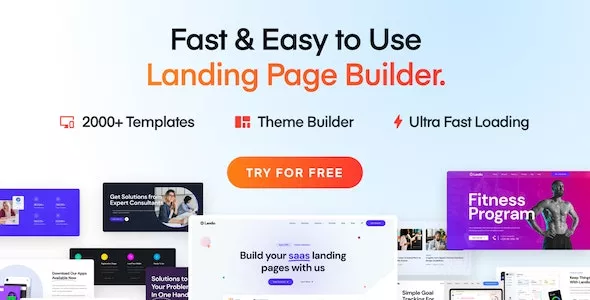 Landio v3.0.10 - Multi-Purpose Landing Page WordPress Theme