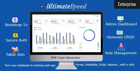 UltimateSpeed PHP Code Generator Enterprise v5.8