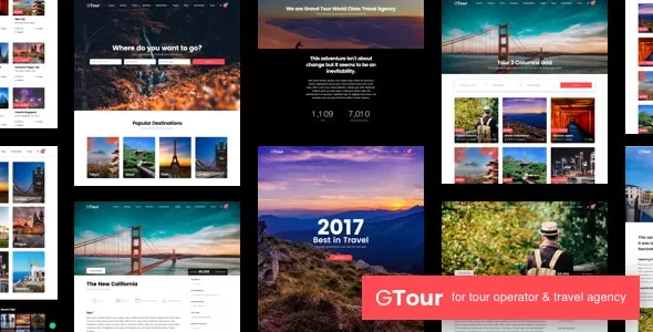 Grand Tour v5.4 - Travel Agency WordPress