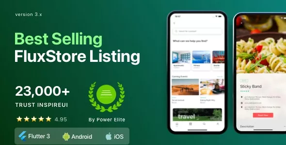 FluxStore Listing v4.0 - The Best Directory WooCommerce App by Flutter