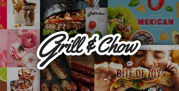Grill and Chow v1.5 - Fast Food & Pizza Theme