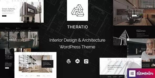 Theratio v1.3.1 - Architecture & Interior Design Elementor WordPress Theme