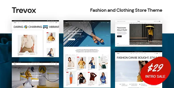 Trevox v1.0.1 - Fashion and Clothing Store Theme