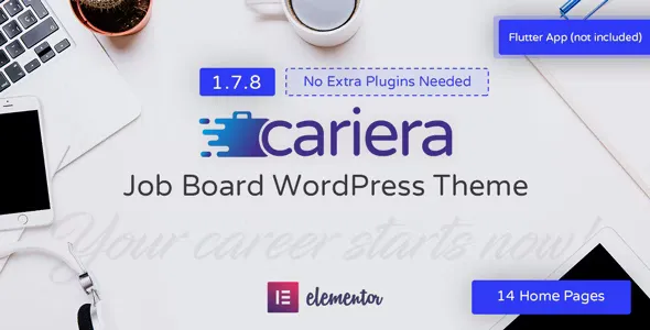 Cariera v1.7.6 - Job Board WordPress Theme
